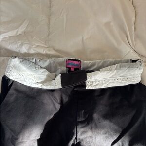Edikted Black and White Trousers